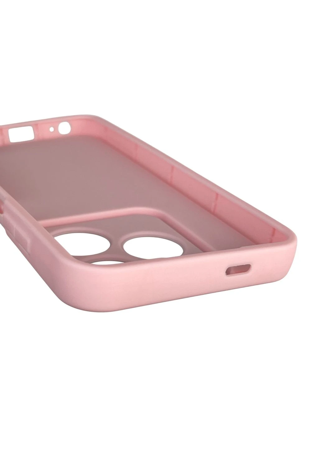 Чехол силиконовый оригинальный Soft Touch с 3D принтом забавный тедди мишка для Spark 20C BG7n розовый (Полная защита камеры) Tecno (378976586)