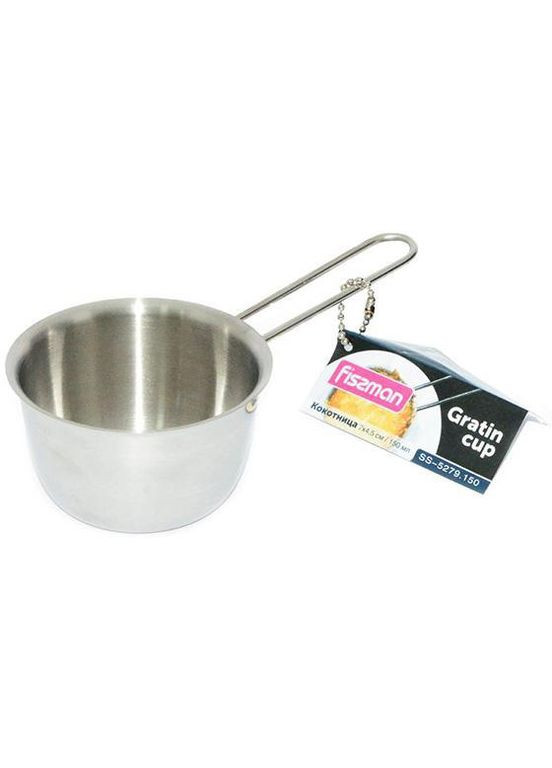 Кокотница из нержавеющей стали 150мл Fissman (330020409)