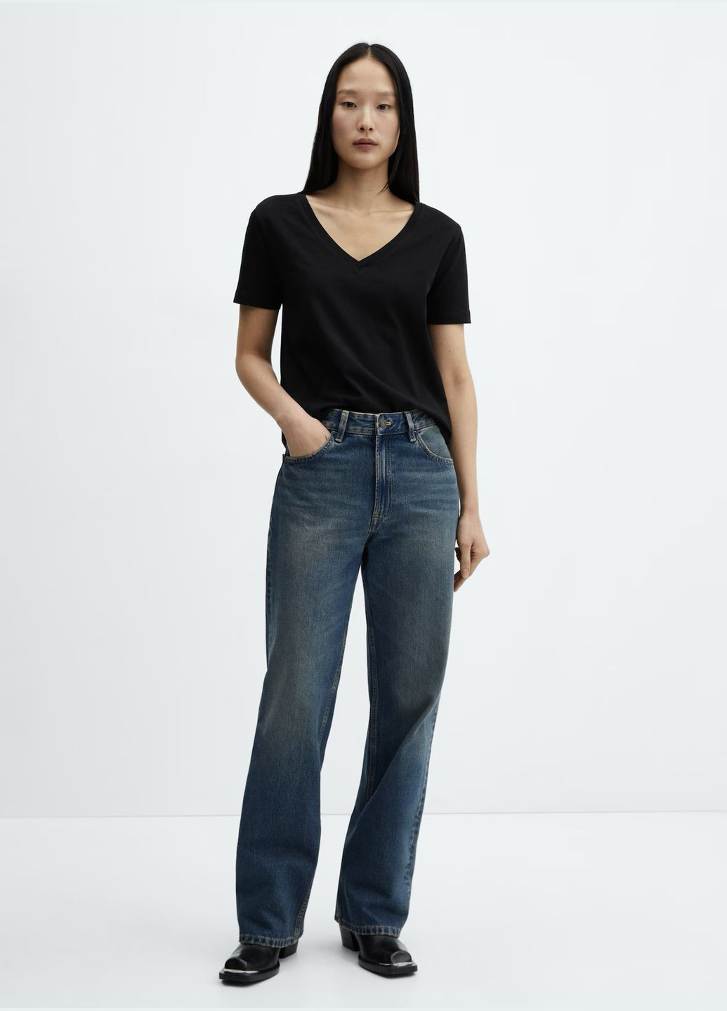 Футболка Mango basic - (332824926)