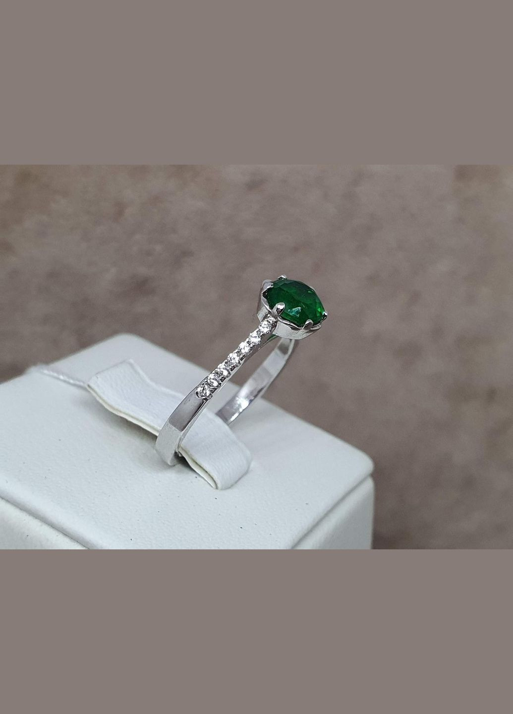 Серебряное кольцо с фианитами. 9510168З Top Silver (316699553)