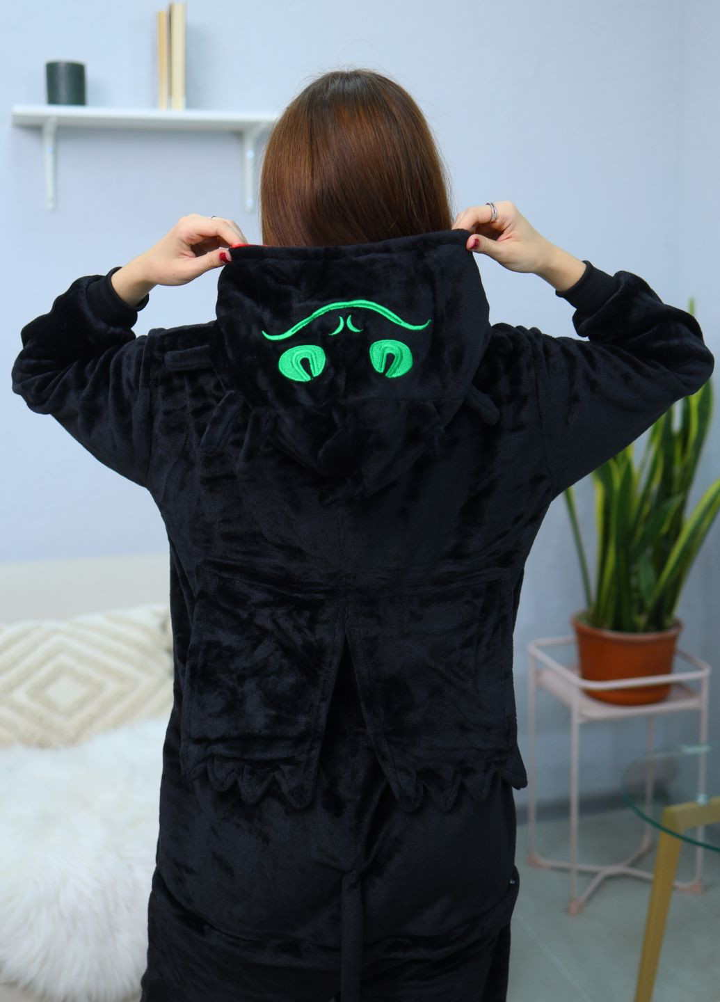 Кигуруми Дракон Беззубик унисекс с капюшоном и хвостом, на молнии (1072/2) My Kigu (354331055)