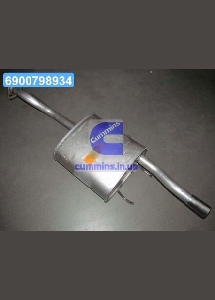 Глушник задн. HONDA CIVIC (вир-во ) 09.66 Polmostrow (366210317)