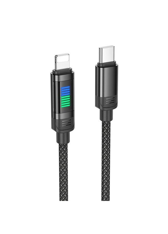 Кабель для зарядки Lightning Type-C для iphone/проволока, шнур тайп си на лайтнинг зарядный кабель для айфона 1,2м Hoco (356099728)