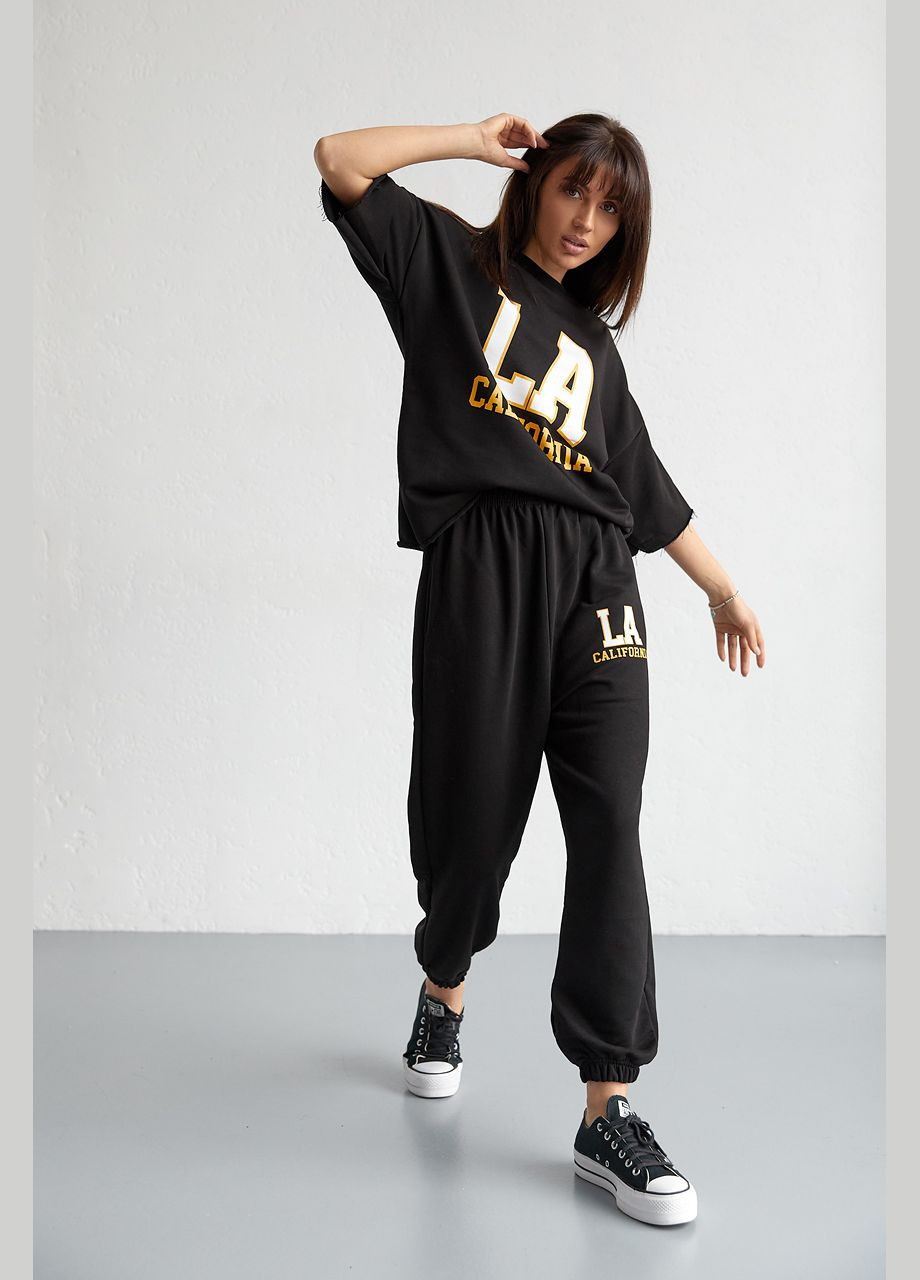 Трикотажний спортивний костюм із написом La California Liton (296909041)
