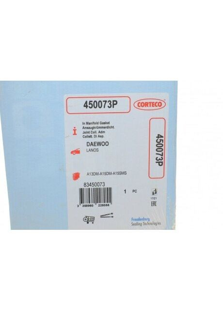 Уплотнитель коллектора 1,5 впуск (450073P) No Brand (339636248)