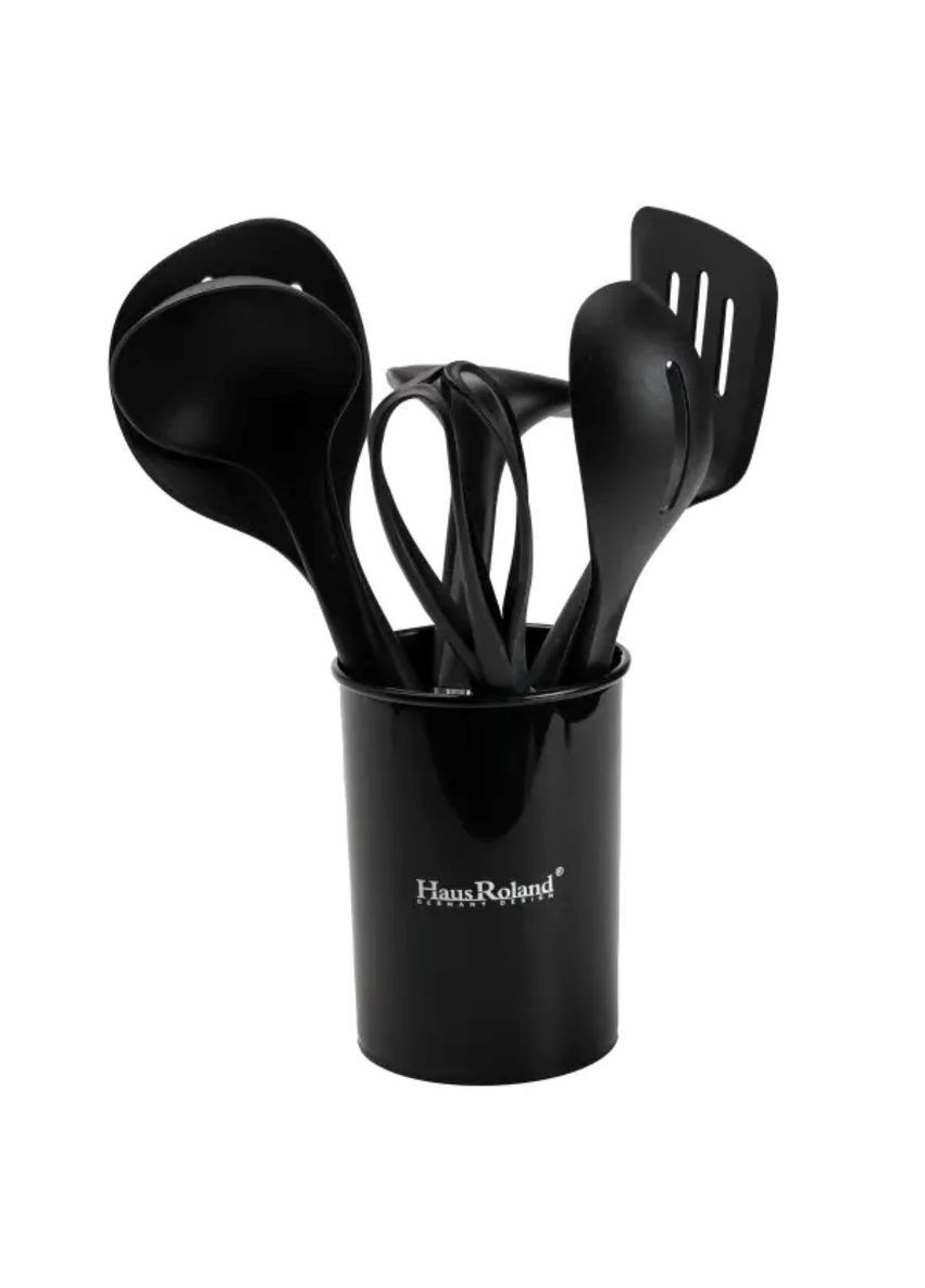 Набір посуду для приготування з нержавіючої сталі 12 предметів, чорний HP33548 Jooki (358706083)