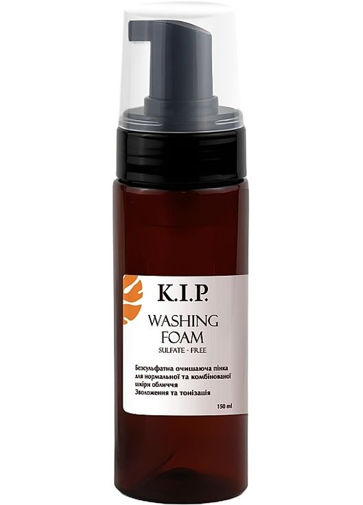 Безсульфатна очищуюча пінка "Зволоження та тонізація" Washing Foam 150ml (1291160-141345) K.I.P. (368639529)