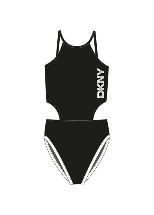 Черный демисезонный купальник, арт. 62252,, 9-10 лет, 136 см DKNY
