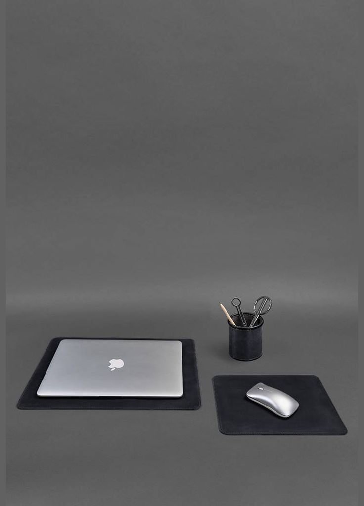 Набір для робочого столу із натуральної шкіри 1.0 синій Crazy Horse (A-027509) BlankNote (330144421)