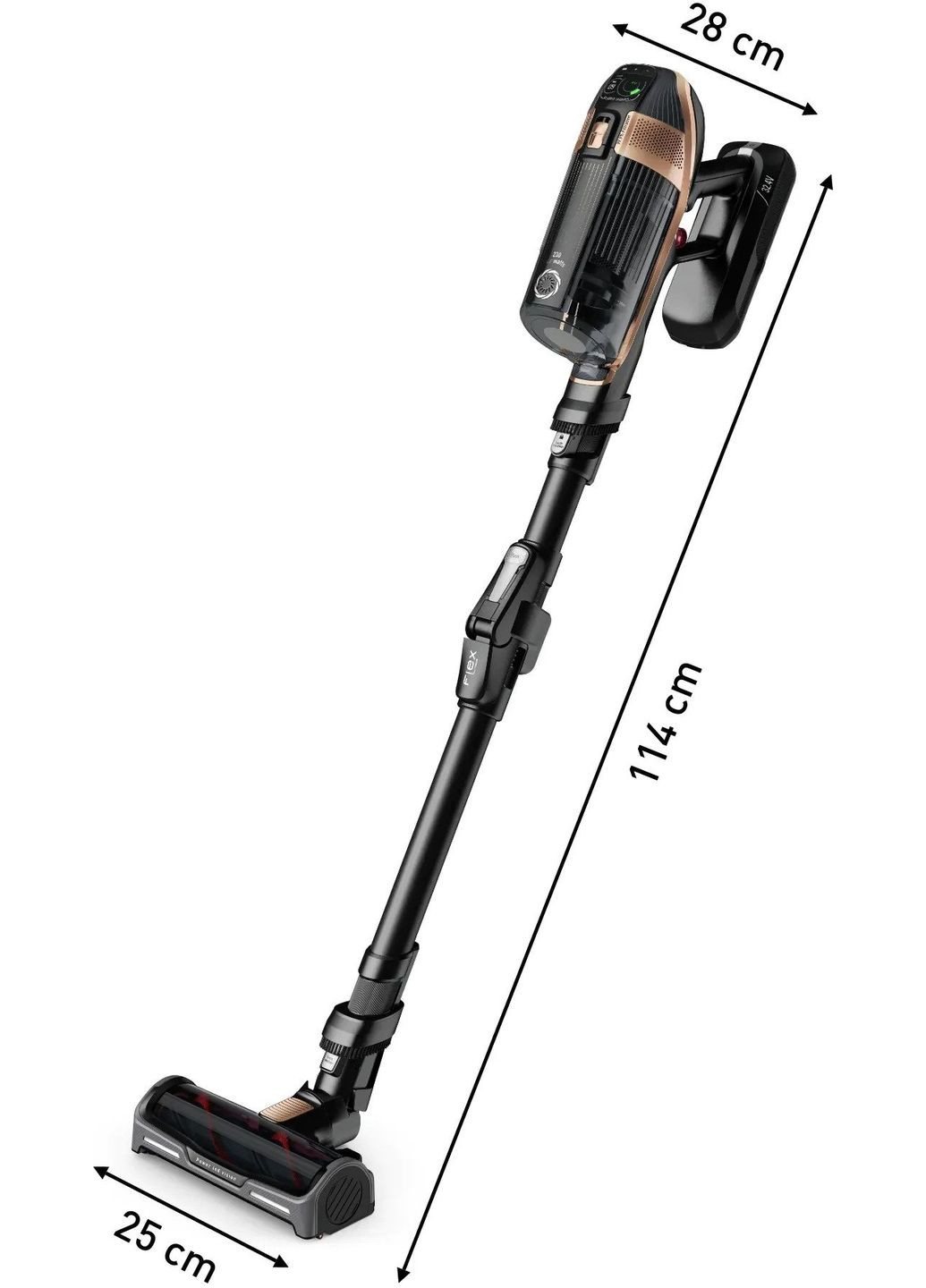 Акумуляторний пилосос X-Force Flex 15.60 Aqua RH99G1WO Rowenta (314749461)