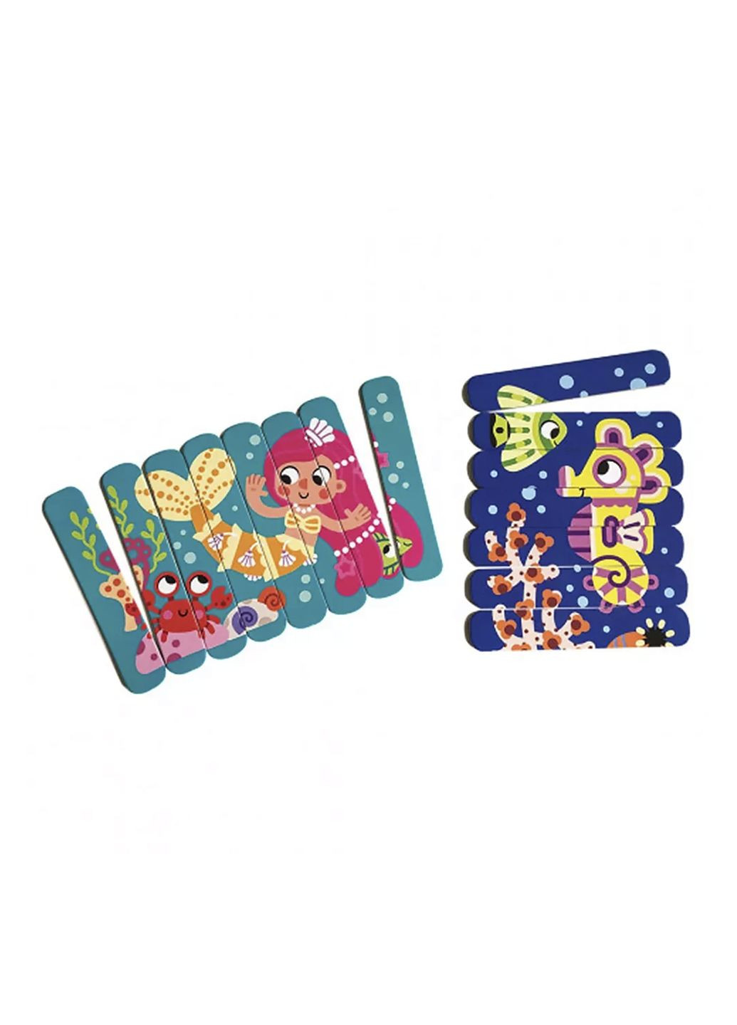 Настольная игра "Пазлы палочки: Море" цвет разноцветный ЦБ-00283628 Vladi toys (354180359)