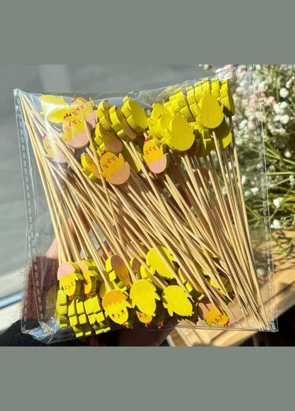 Шпажки для декора Курчатка (50шт) No Brand (333163494)
