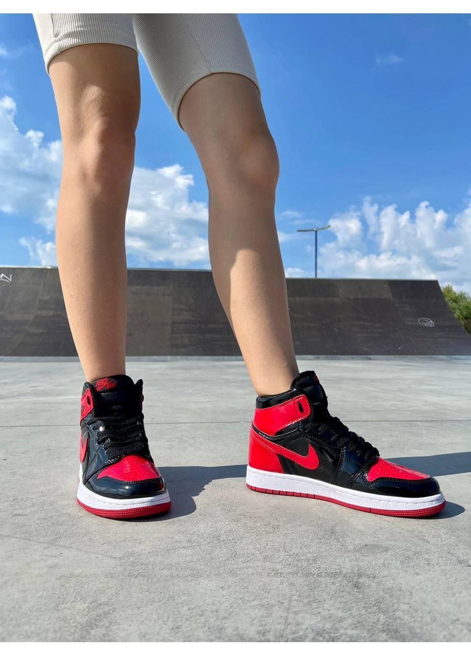 Черные демисезонные кроссовки мужские nike air jordan retro1 black blue white найк аид джордан No Brand