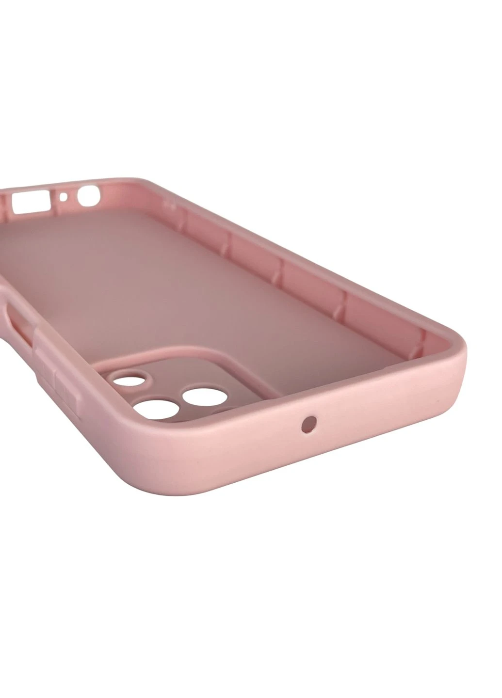 Чохол силіконовий оригінальний Soft Touch з 3D принтом милий ведмедик для Galaxy A22 4G (SM-A225F) пудровий (Повний захист Samsung (377093738)