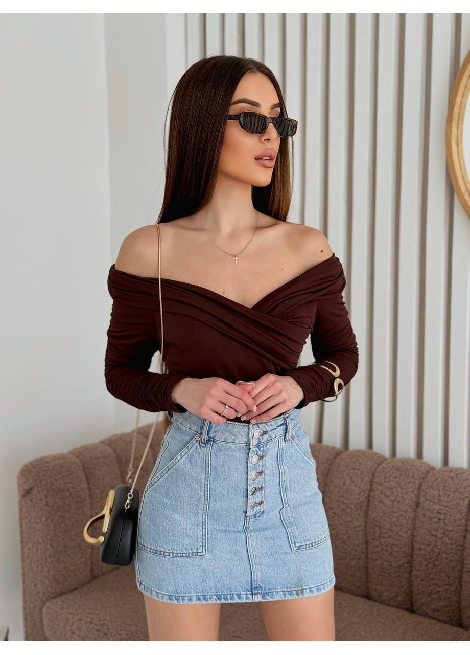 Боди женское однотонное Style Point (362039195)