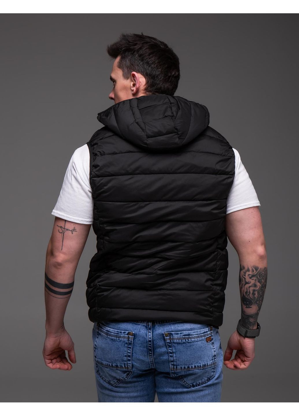 Утепленный жилет мужской No Brand (352769050)
