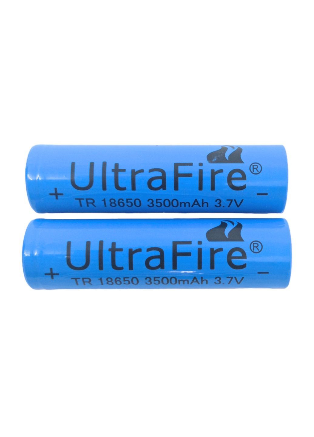Аккумулятор 3500 mAh реально около 1400 mAh комплект 2 штуки 18650 3.7 V батарея литий-ионная Li-Ion UltraFire No Brand (296661133)