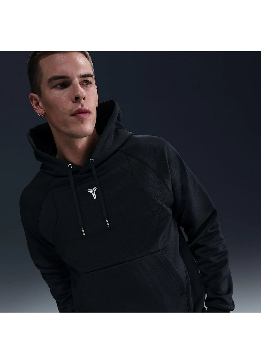 Худі чоловіче Kobe Therma-Fit Pullover Hoodie Black Nike (364836565)