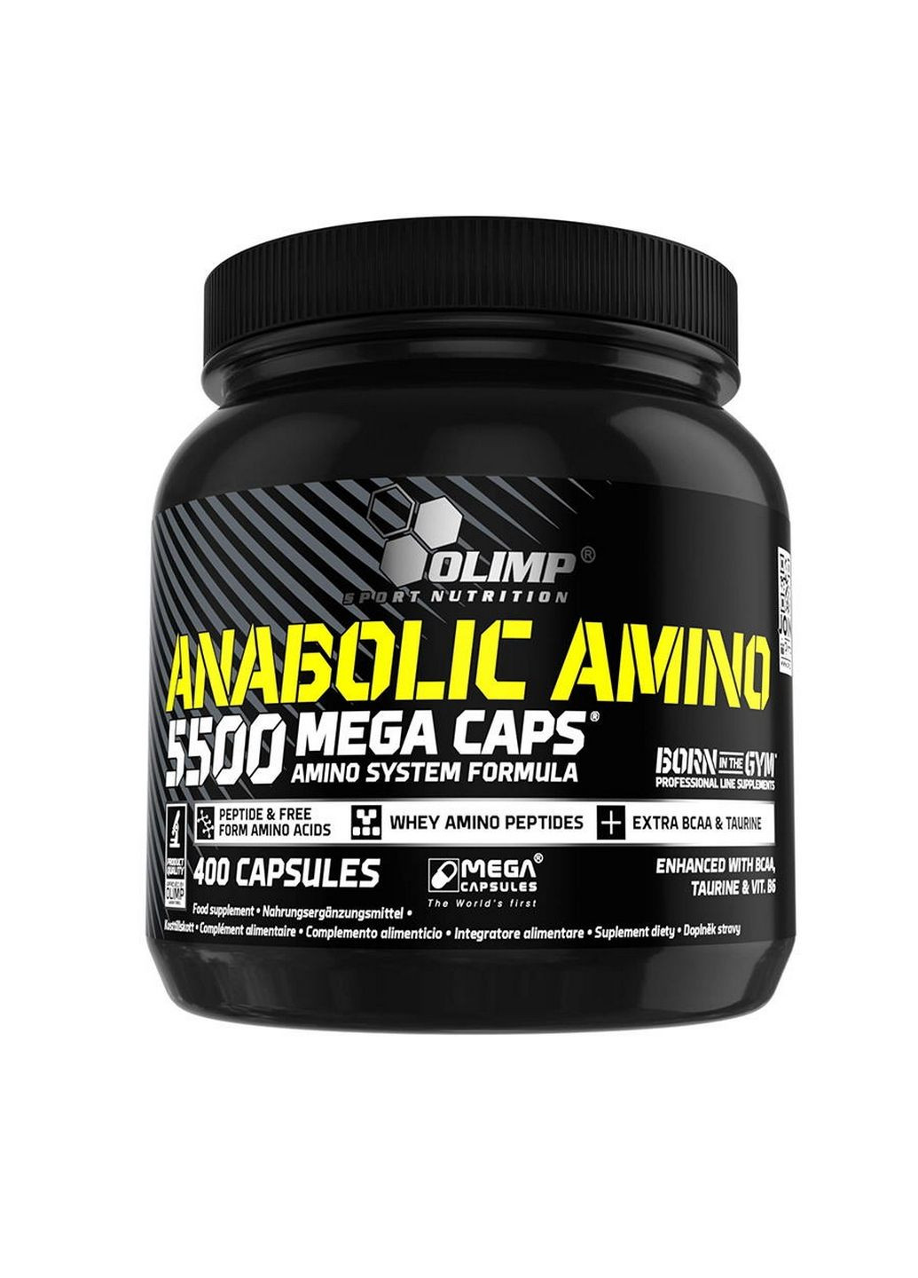 Амінокислота Anabolic Amino 5500, 400 капсул Olimp (293417086)