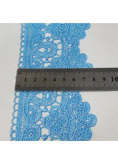 Мереживо макраме 8 см (13 м) колір-синій (729-66-187) Plus-plus (352752372)