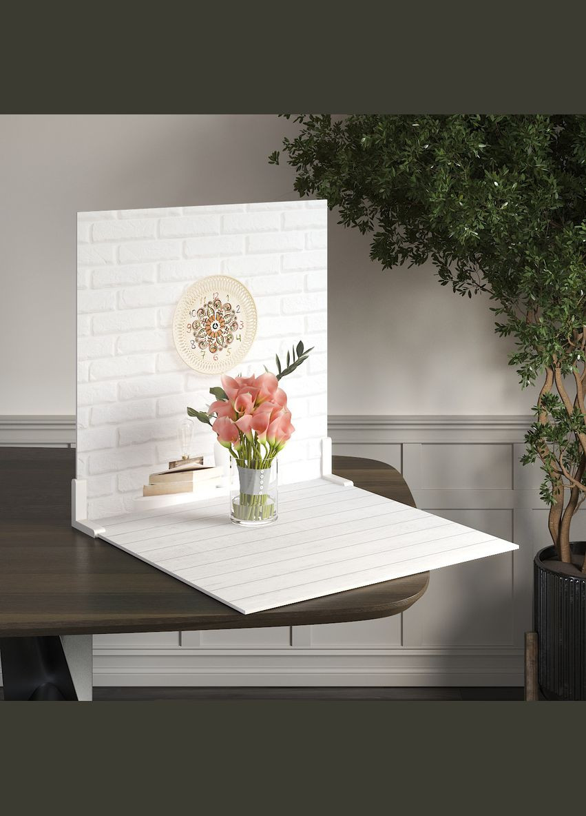 Пластиковий кутовий 2d фотофон, 60x60см - №62278 PolyPlast (354374980)