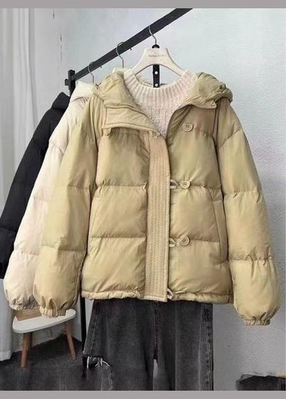 Бежевий Пуховик No Brand