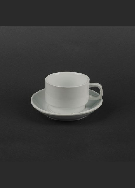Чайный набор 2 предмета чашка 200 мл и блюдце HR1301 Helios (282933754)