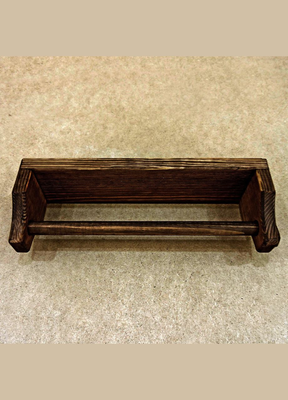 Держатель для бумажных полотенец из дерева Гурон капучино (ДКП-000209) No Brand (327845229)