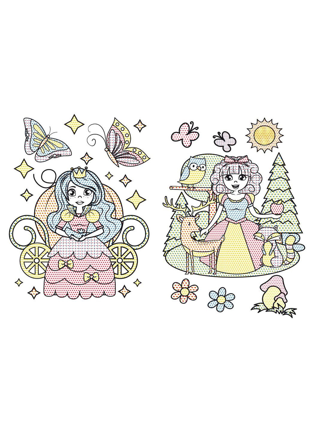 Книга Большие водные раскраски. Принцессы 0315 (9789669870315) shop (9789669870315) Crystal Book (366397435)