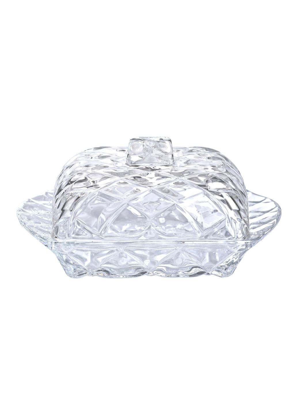 Маслянка скляна з кришкою 16,5х10,5х8 см Yiwu (361678393)