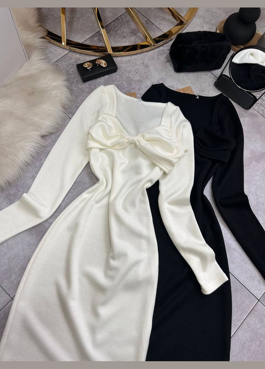 Молочна коктейльна, ділова, повсякденний, кежуал, вечірня жіноча сукня силуетна No Brand