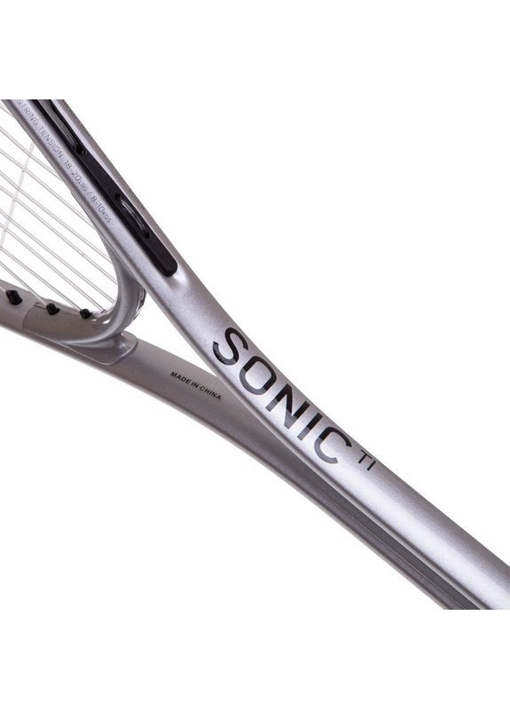 Ракетка для сквоша 27» D SR SONIC TI 5.0 HQ DL773367 (алюминий, серо-черный) Dunlop (361435645)