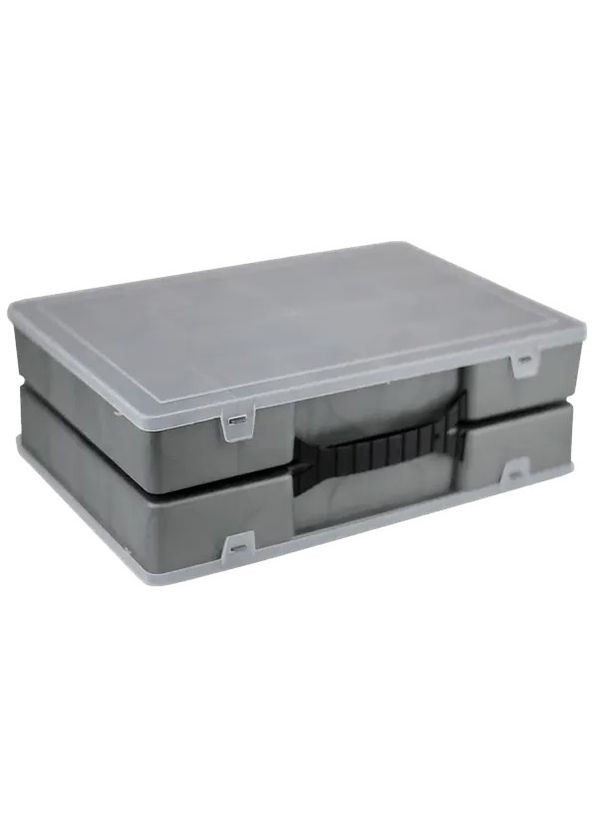 Органайзер двойной 304 х 206 х 100 металлик Кріон (315785755)