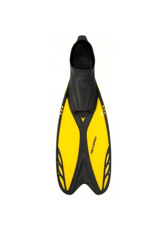 Ласты VAPOR 6711 черный, желтый Дет 724-18 Aqua Speed (386431955)
