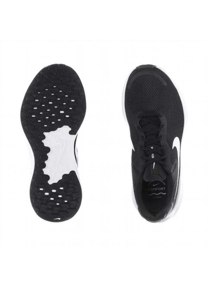 Черные демисезонные кроссовки revolution 7 wide black fb8501-002 Nike