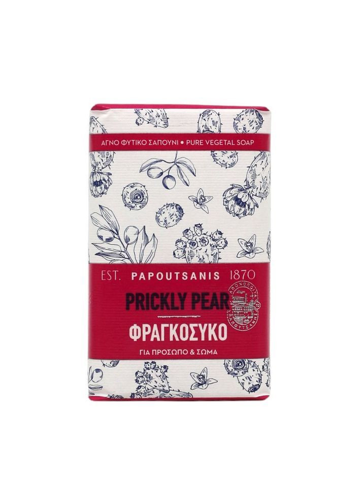 Твердое мыло Pure Prickly Pear 150 г Papoutsanis (370645593)