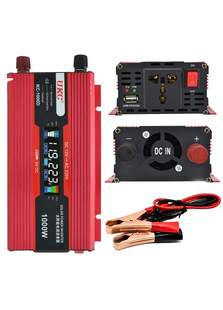 Автомобильный инвертор 1000W AC UKC (367983966)
