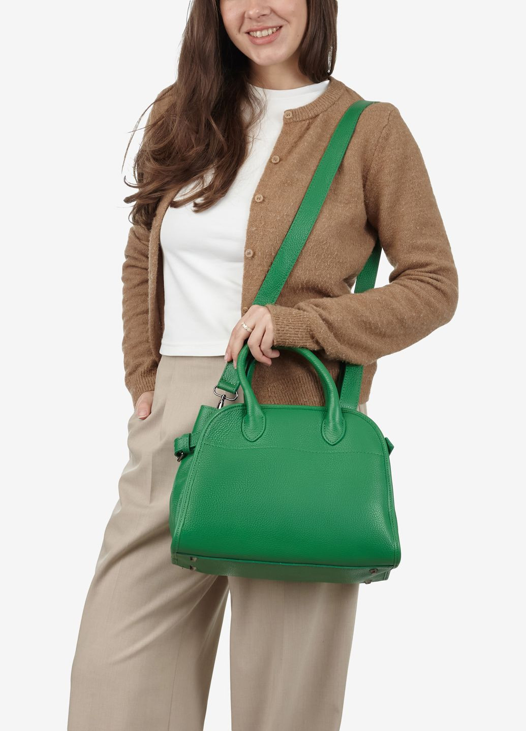 Сумка жіноча шкіряна тоут середня Tote Regina Notte (322016849)