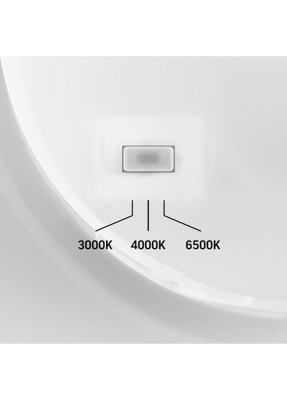 LED світильник настінний IP65 WL03 18W 3000K-4000K-6500K Black Videx (366963530)
