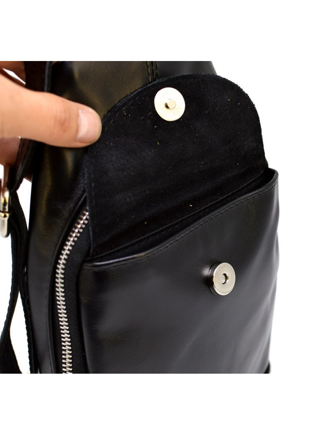 Кожаная сумка-слинг 31.5х19х4 см TARWA (315874602)