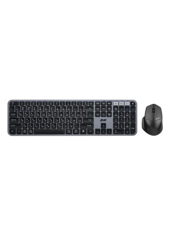 Комплект MK440 Wireless/Bluetooth UA Black/Grey (-MK440WBGR_UA) 2E (399318493)