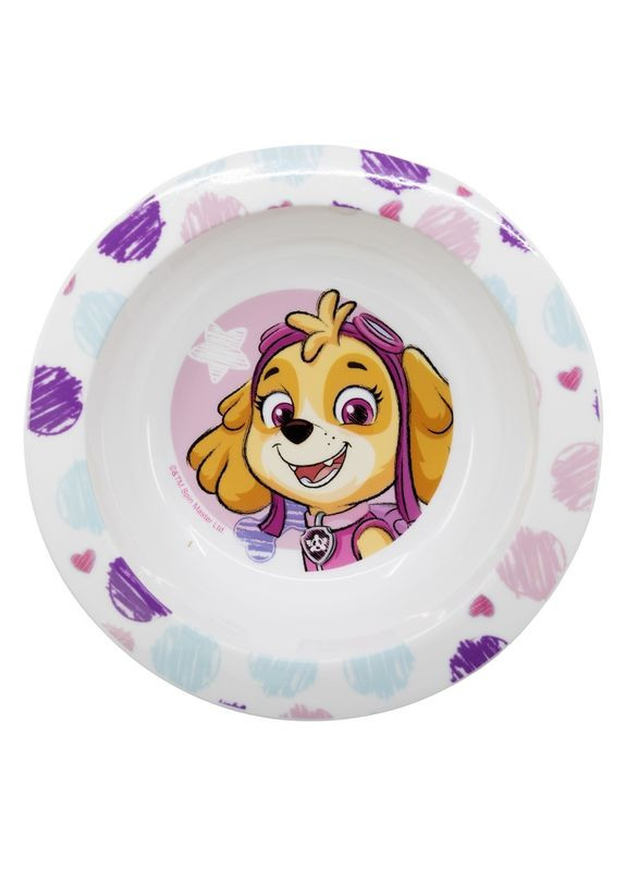 Тарелка детская пластиковая 16х16х4 см Paw Patrol (74546) Stor (314746619)