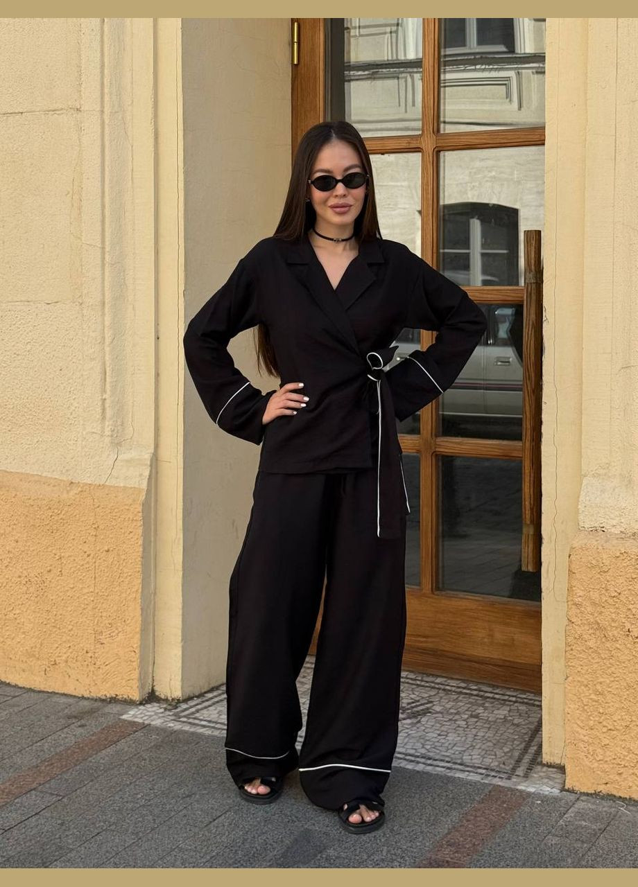 Женский костюм из жатого льна Nositi 1786-13 (344587465)