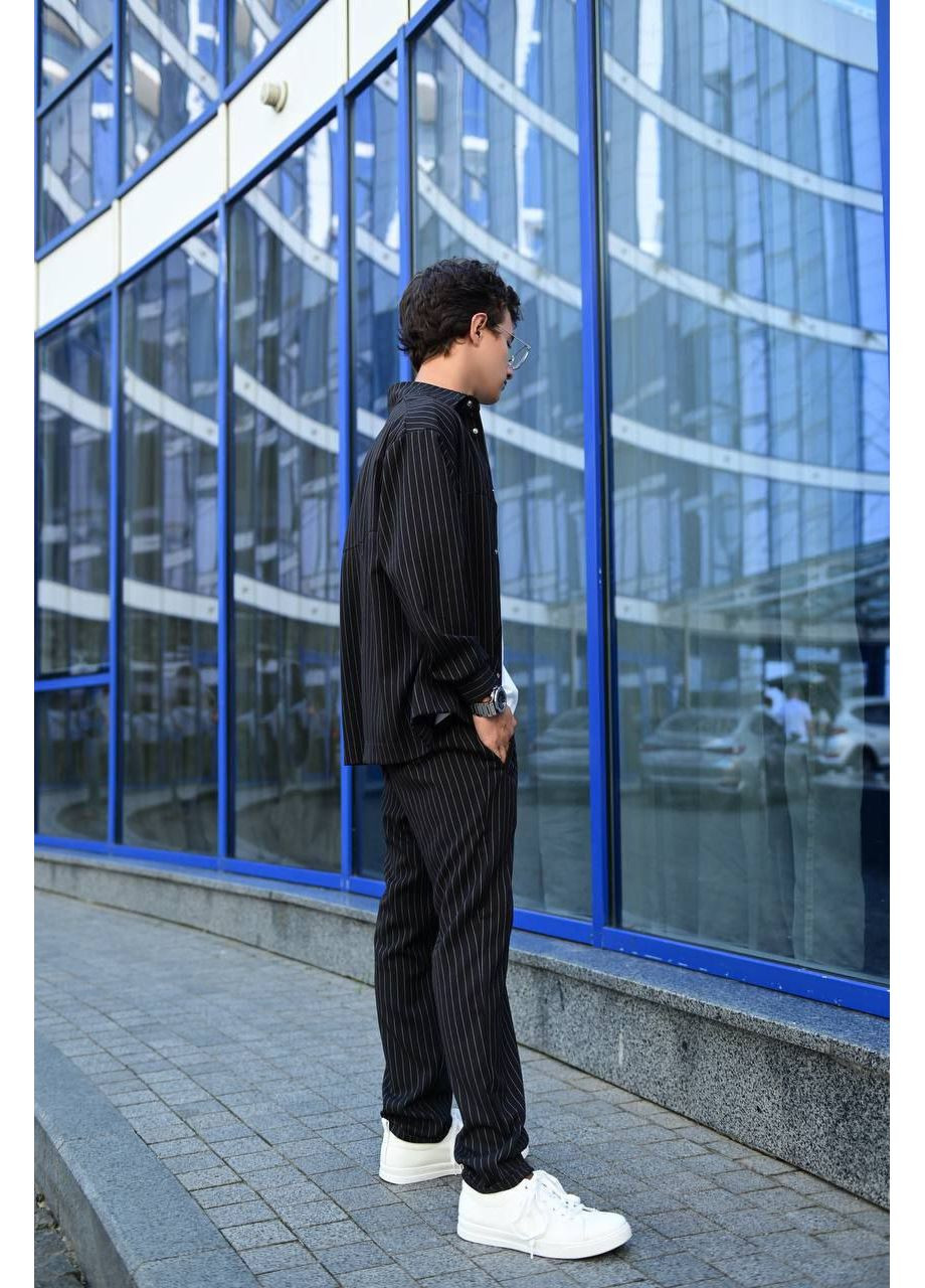 Черный демисезонный костюм классический для мальчиков popluzhnaya