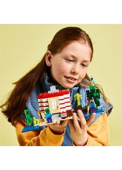 Конструктор Minecraft Дом по взрывчатке в джунглях, 287 деталей () Lego 21275 (370499060)