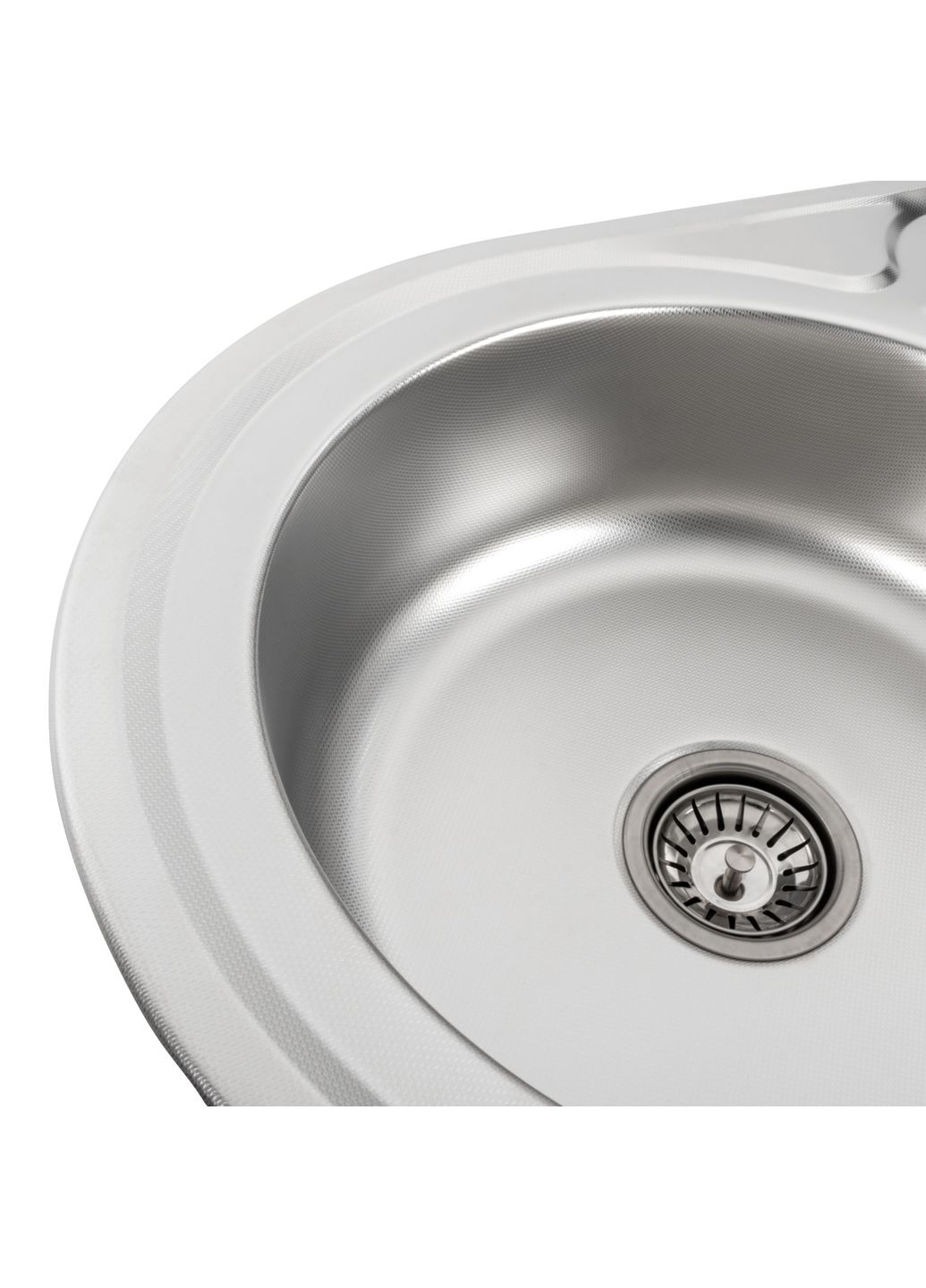 Кухонна мийка з нержавіючої сталі ДЕКОР 7750 (0,6/170 мм) Platinum (269793270)