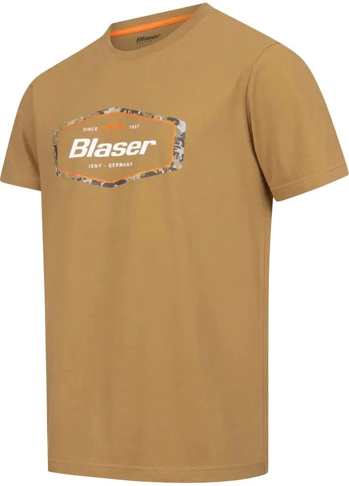 Пісочна футболка blaser active outfits badge t 24 пісочний No Brand