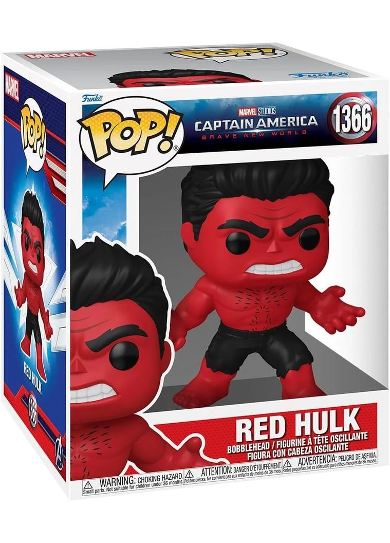 Фігурка Pop Капітан Америка: Новий світ Червоний Халк Captain America Red Hulk 10 см FP CA RH 1366 Funko (373968936)