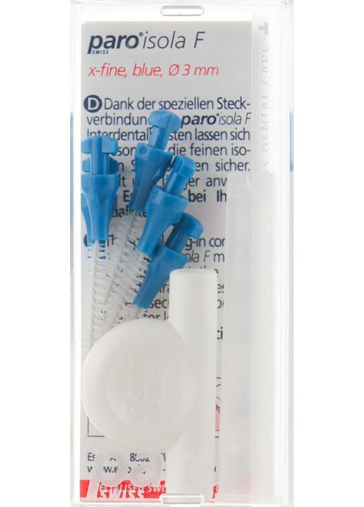 Довга міжзубна щітка 3мм (5шт) Isola F 5шт (122471-31106983) Paro Swiss (368610241)