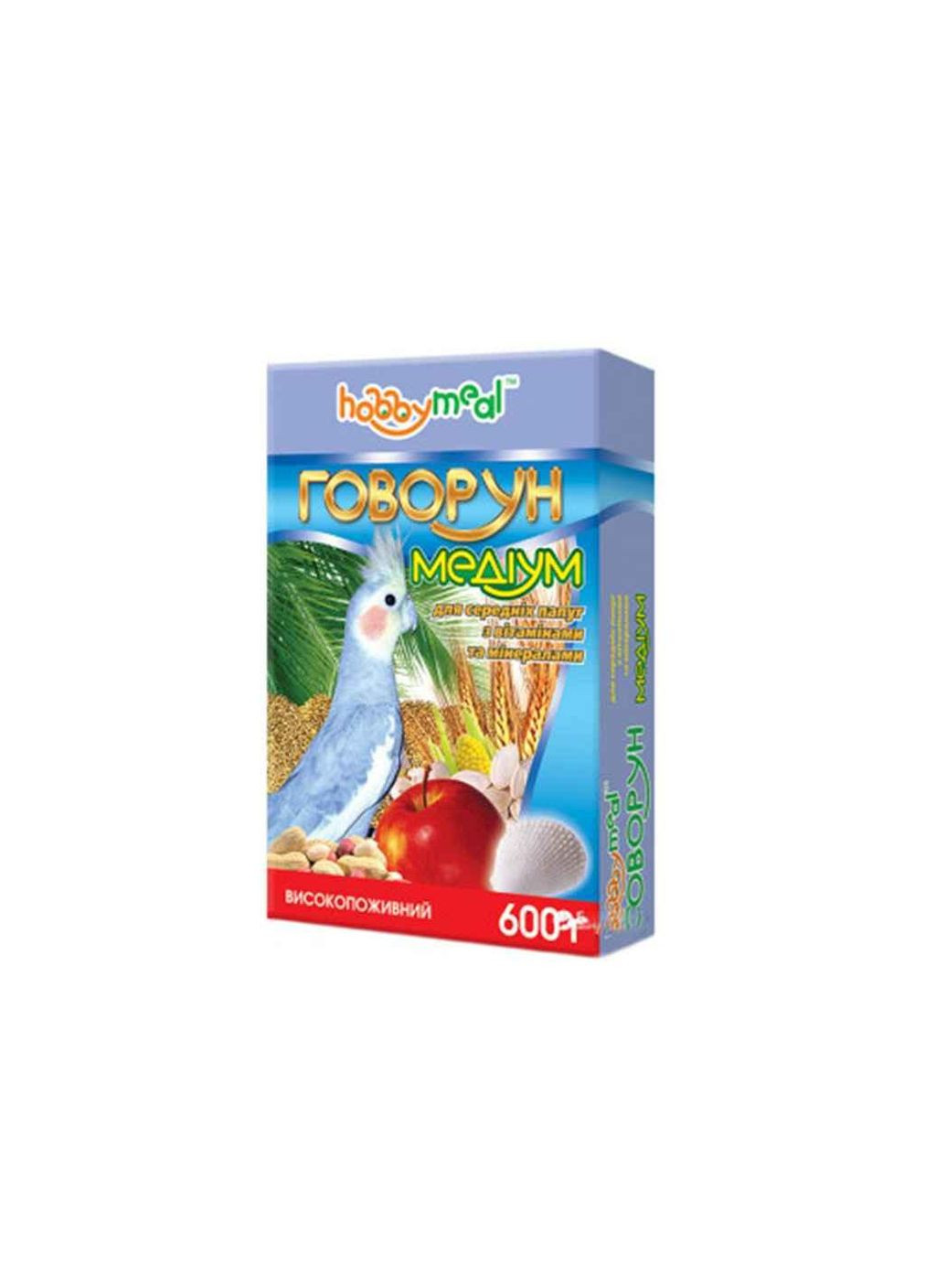 Корм для папуг Хоббі МІЛ /Говорун медіум для сер. (уп) 600гр ТМ O.L.KAR (340285643)